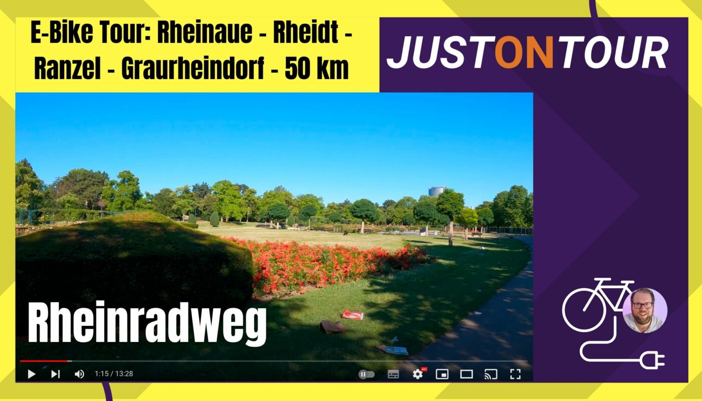Rheinradweg - Mondorf - Graurheindorf - Rheidt - Wesseling