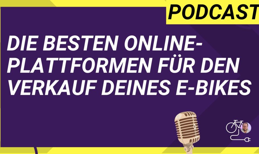 Die besten Online-Plattformen, um dein E-Bike zu verkaufen inkl. Tipps